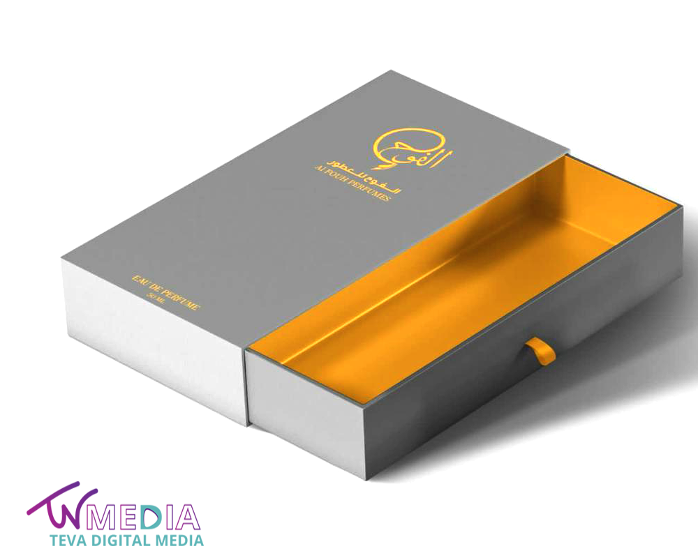 Cartoon design for perfumes and products